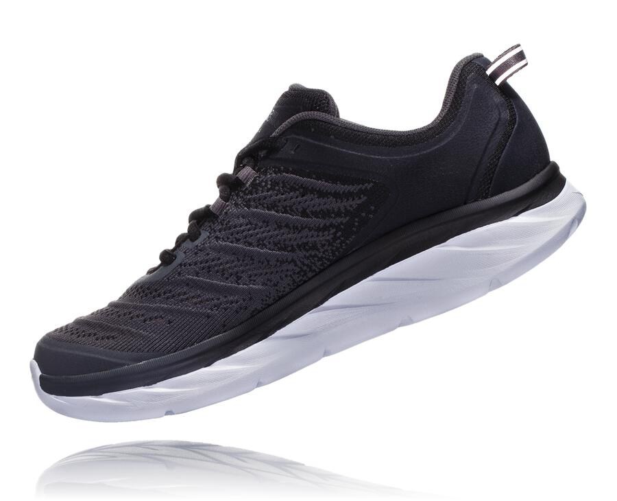 Hoka One One Akasa Löparskor Herr - Svarta/Vita - OTRJN-3810